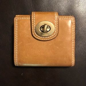 Coach Turn Lock Small Wallet